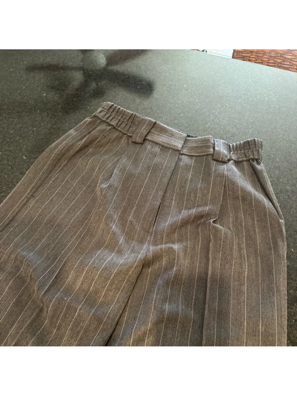 SAINT ART CHESTER PIN-STRIPE TROUSER - GREY PINSTRIPE